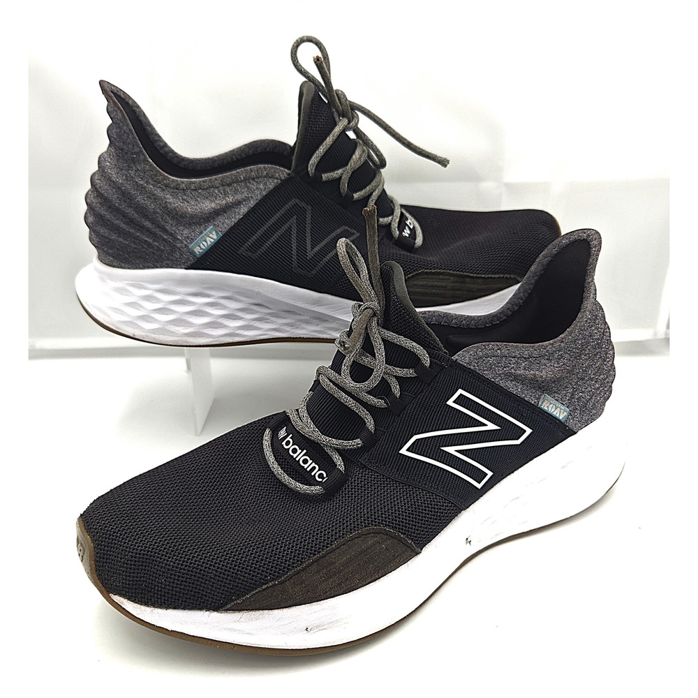 New Balance Fresh Foam Roav Mens Running Shoes Black Grey MROAVTK Size 11 - Picture 3 of 11